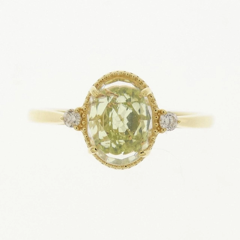 K18YG Nhẫn Đá Màu - Hàng hiệu Chính hãng 854467