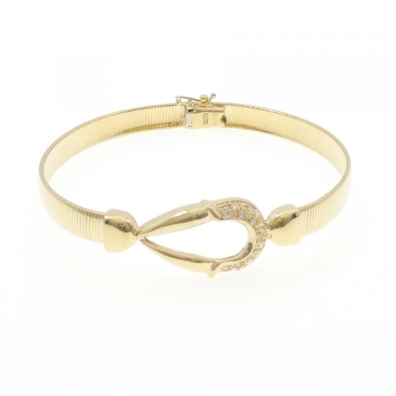 Vòng tay kim cương 750YG 0.16CT - Hàng hiệu Chính hãng 878230