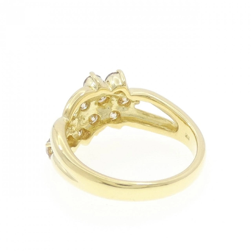 Nhẫn kim cương hoa K18YG 0.98CT - Hàng hiệu Authentic 851479