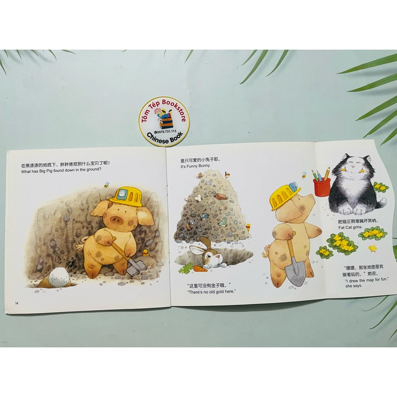 Full set phonics reader song ngữ Trung Anh 478335