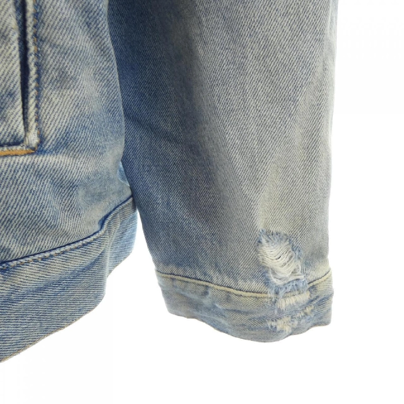 PALM ANGELS PMYE038E23DEN001 Áo khoác denim - Hàng hiệu Authentic 895107