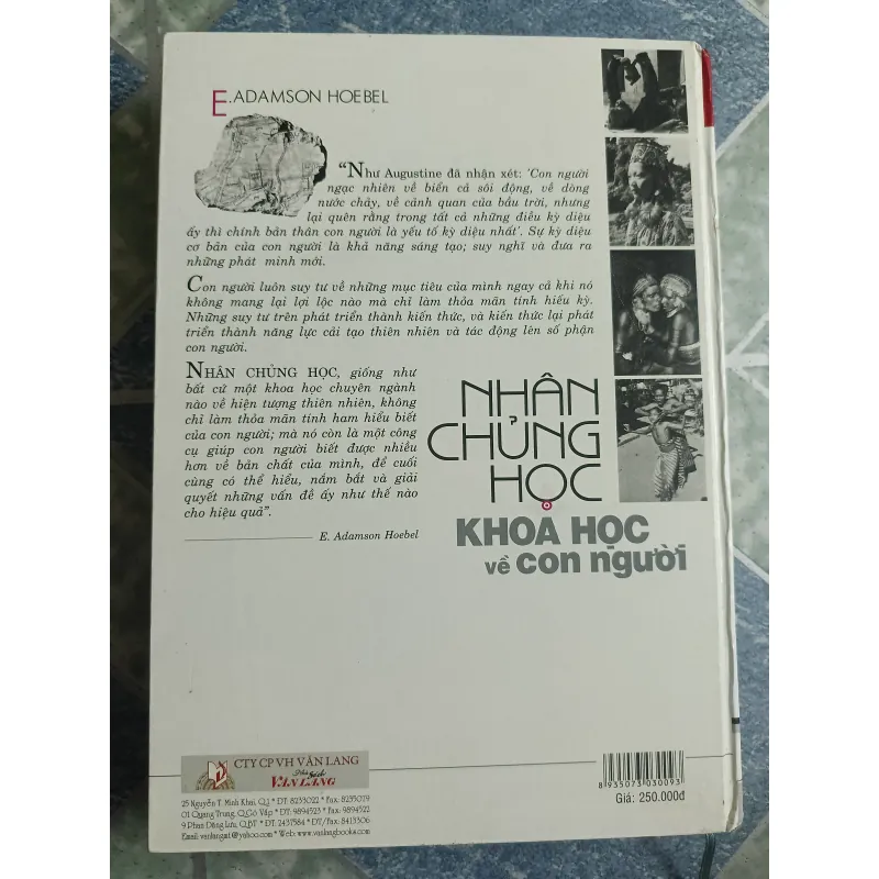 Nhân chủng học khoa học về con người - E. Adamson Hoebel 564828