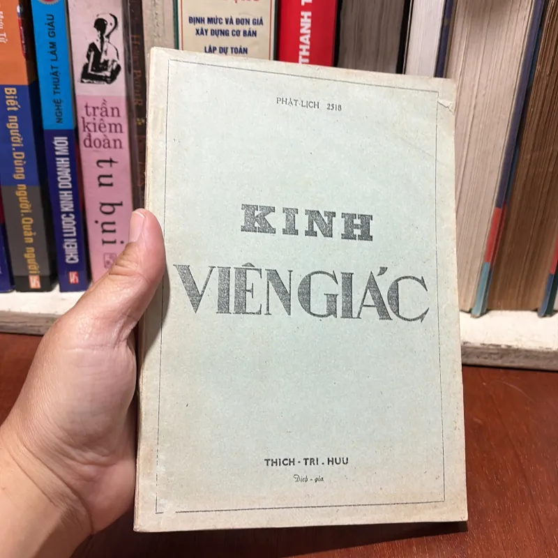 [Sách Photo] - II Sách Phật Giáo: Kinh Viên Giác - Thích Trí Hữu (Dịch Giả) - PL. 2518 778077
