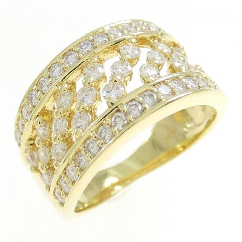 Nhẫn kim cương K18YG 1.00CT 673016