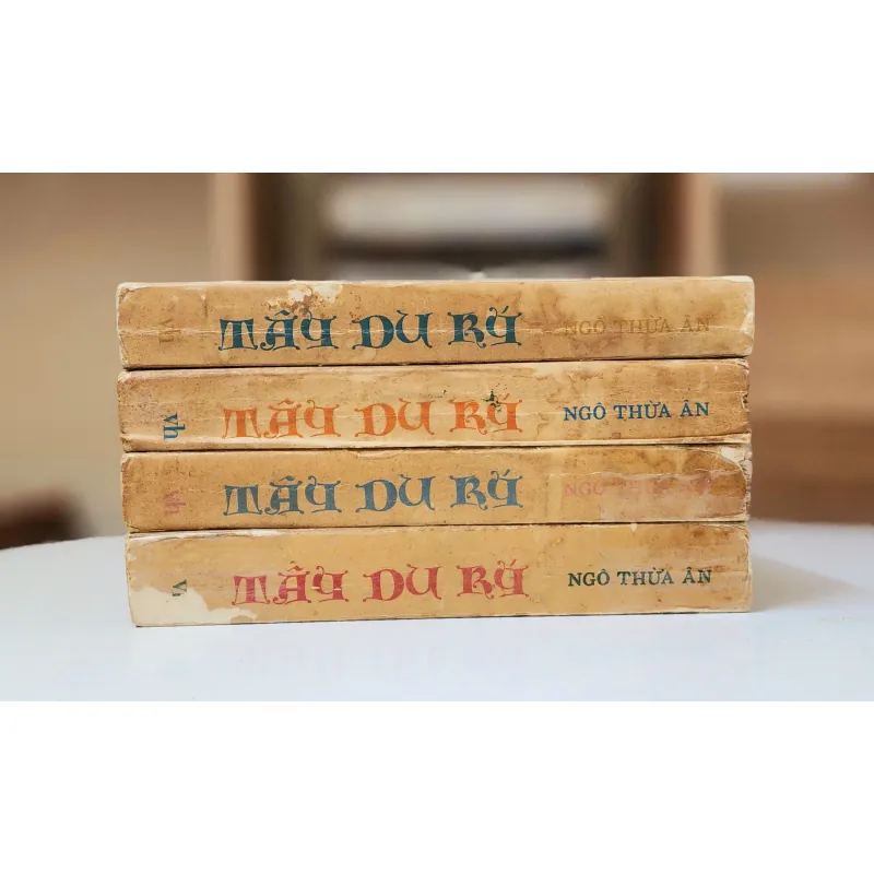 Tác phẩm VH kinh điển Trung Quốc: TÂY DU KÝ trọn bộ 4q, có tranh vẽ minh họa 702507