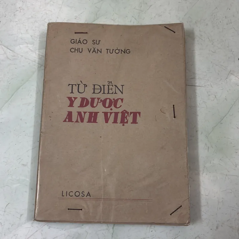 Từ điển y dược Anh Việt - Chu Văn Tường 1037452