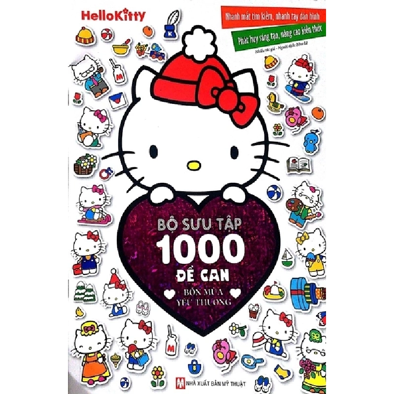 Hello Kitty - Bộ sưu tập 1000 đề can - Bốn mùa yêu thương mới 100% HCM.PO Nhiều Tác Giả Oreka-Blogmeo 135799