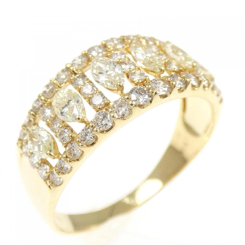 Nhẫn kim cương K18YG 1.00CT 670730