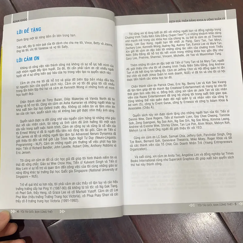 Tôi tài giỏi BẠN cũng thế! - Adam khoo - kỉ lục sách quốc văn giải vàng  1026694