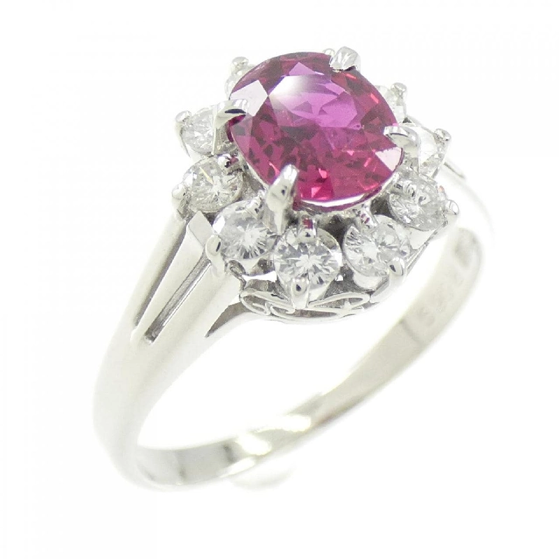 Nhẫn Ruby PT 0.69CT 672560