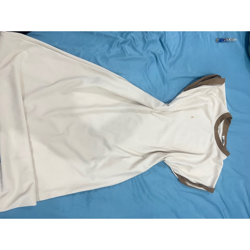 Váy tay hến, size M, màu nude 68125