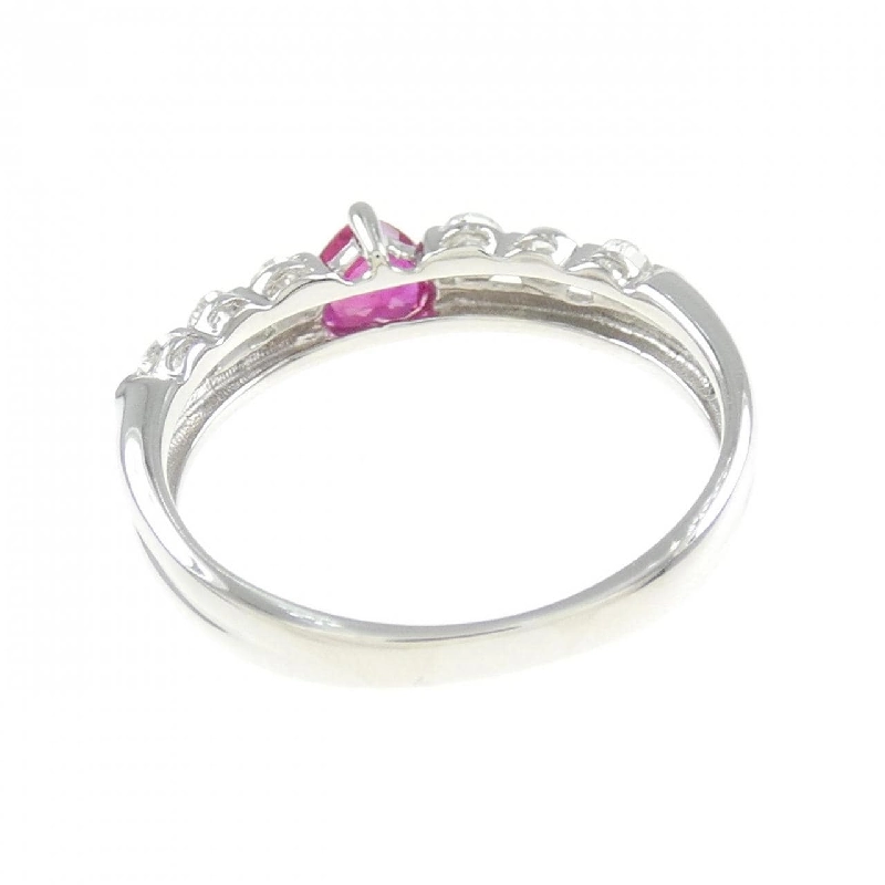 Nhẫn ruby hình trái tim PT900 0.31CT 667437