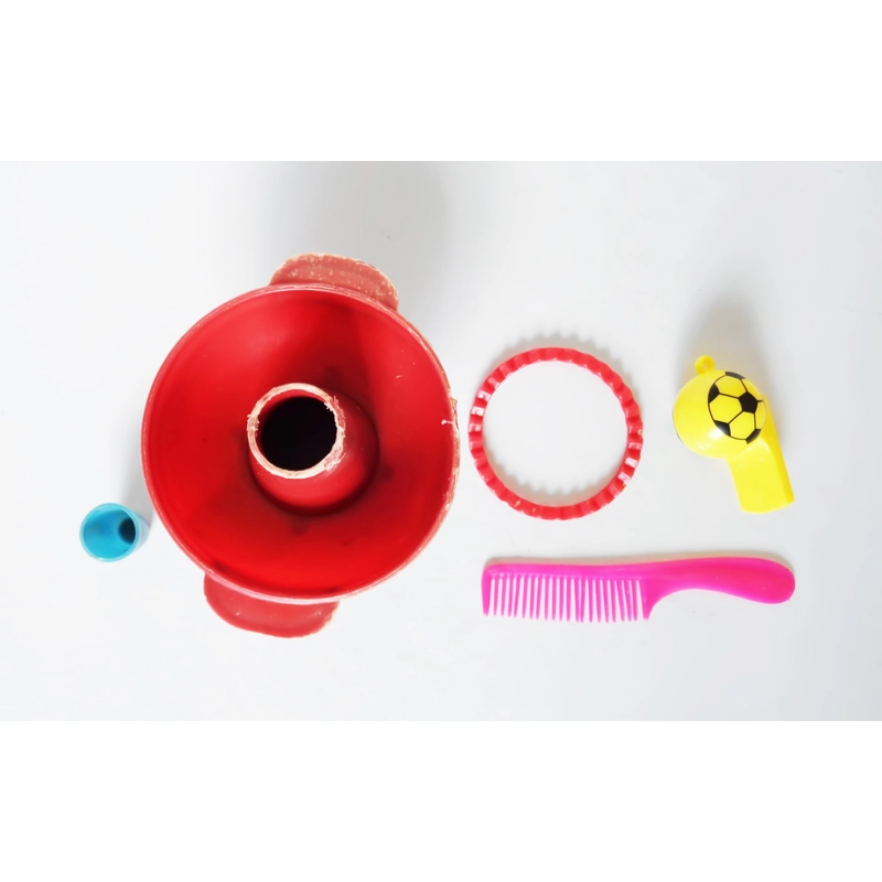 Một số món nhựa mini trong bộ chơi đồ hàng xưa phiên bản tuổi thơ 9x 461751
