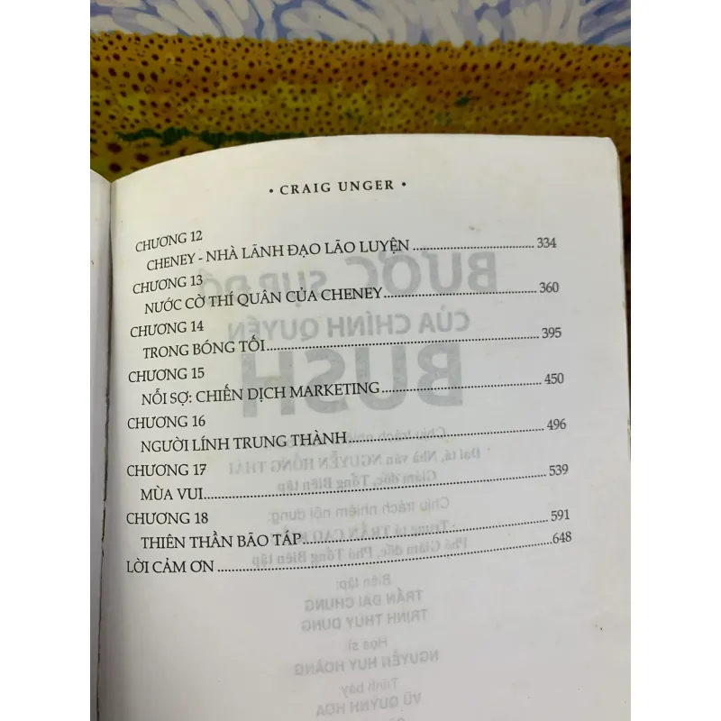 Bước Sụp Đổ Của Chính Quyền Bush - Craig Unger 927287