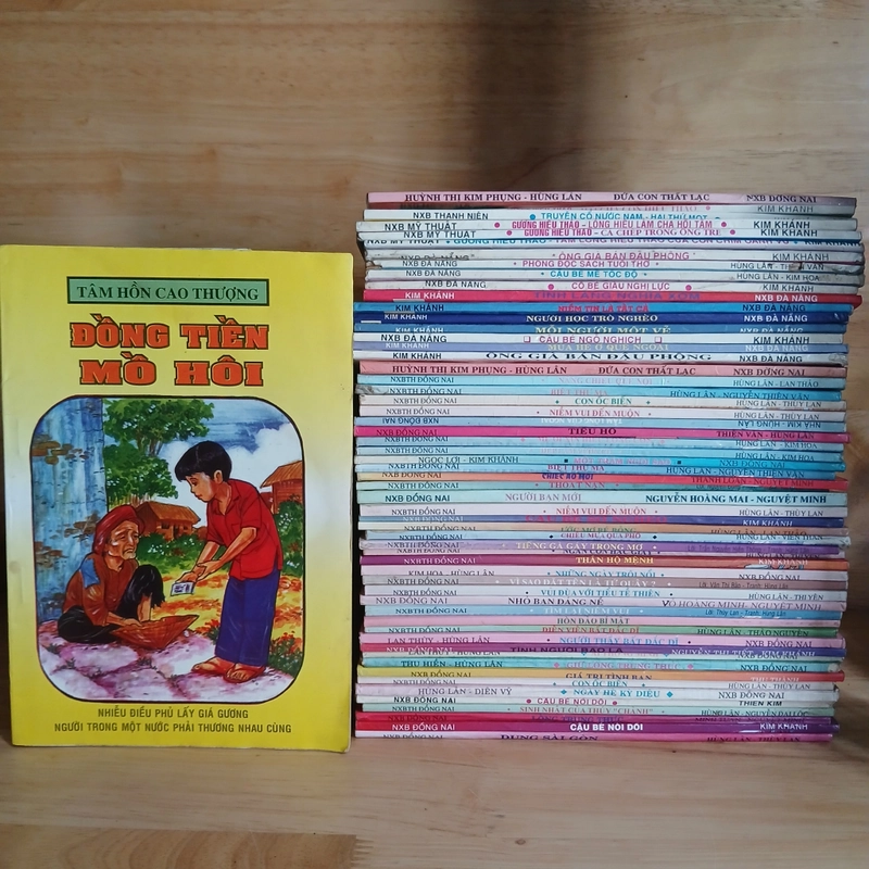 Cô Tiên Xanh, Tâm Hồn Cao Thượng, Gương Hiếu Thảo (58 Cuốn) - Hùng Lân, Kim Khánh 454321
