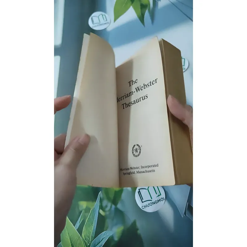 [MIỄN PHÍ BỌC SÁCH] The Merriam-Webster Thesaurus 1027169