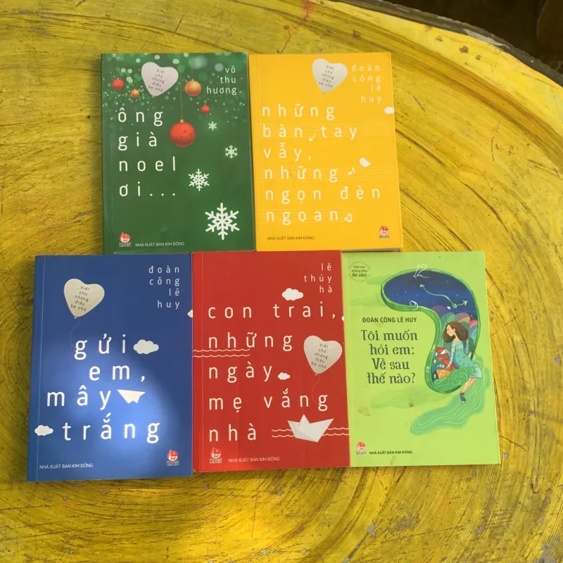 COMBO VIẾT CHO NHỮNG ĐIỀU BÉ NHỎ: ông già Noel ơi, tôi muốn, con trai, gởi em, những bàn… 752440