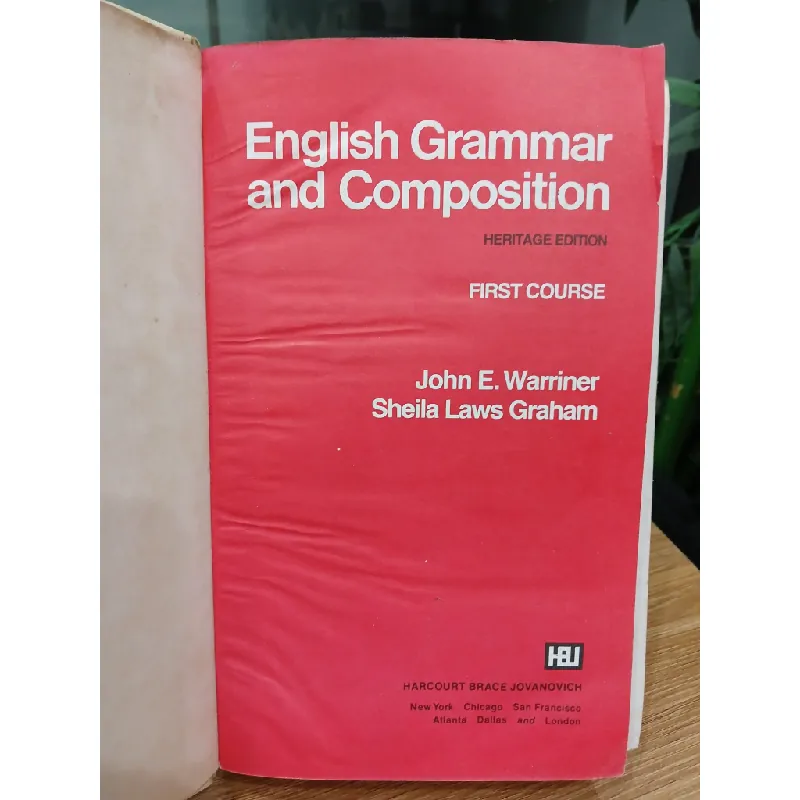 English Grammar and Composition – Harcourt Brace Jovanovich 531257