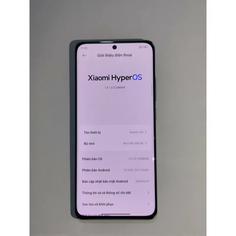 Xiaomi 12X 8/256 Xanh Mint 759151