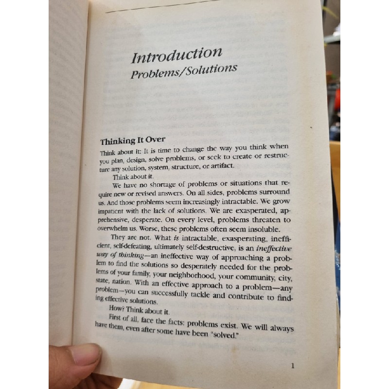 CREATIVE SOLUTION FINDING : THE TRIUMPH OF FULL-SPECTRUM CREATIVITY OVER CONVENTIONAL THINKING (GERALD NADLER, SHOZO HININO & JOHN FARRELL) 119386