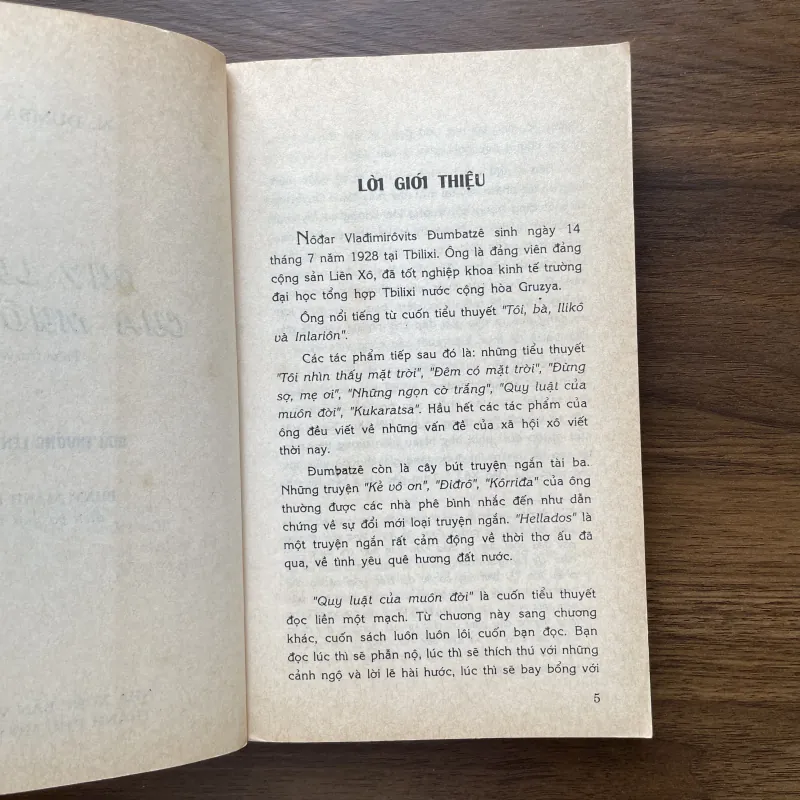 Quy luật của muôn đời - N. Dumbatzé 971817