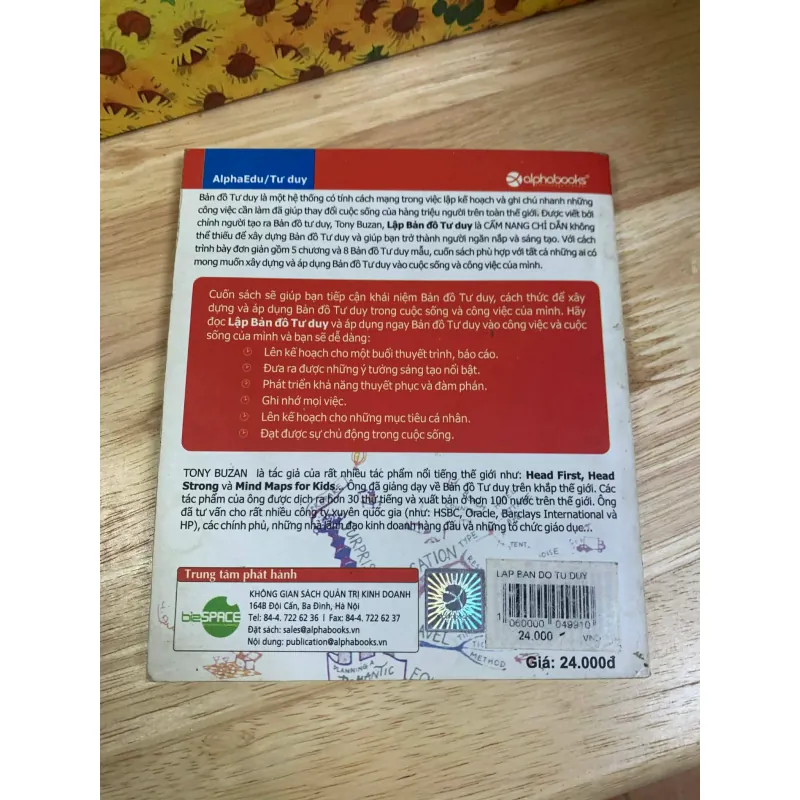 Lâp Bản Đồ Tư Duy – Tony Buzan 927542