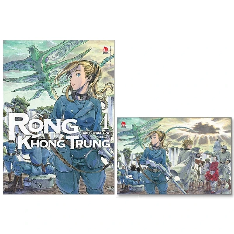 Rồng Không Trung - Tập 4 - Taku Kuwabara (Mới 100%) Truyện tranh, NXB Kim Đồng - SÁCH ĐẠI HỌC 486055