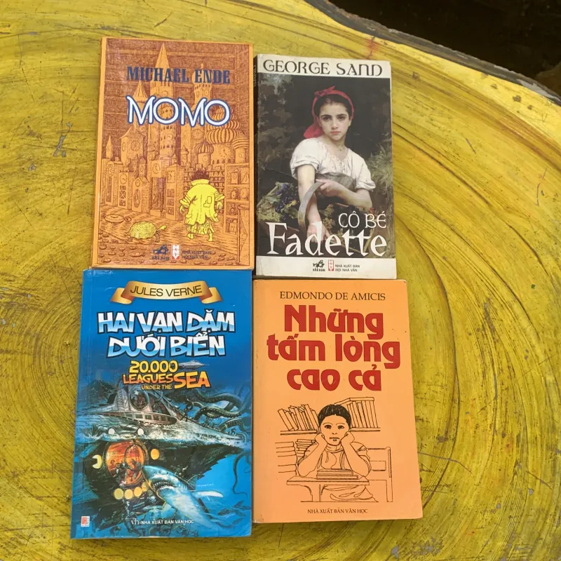 COMBO HAI VẠN DẶM DƯỚI BIỂN- NHỮNG TẤM LÒNG CAO CẢ- CÔ BÉ FADETTE-MOMO  784583