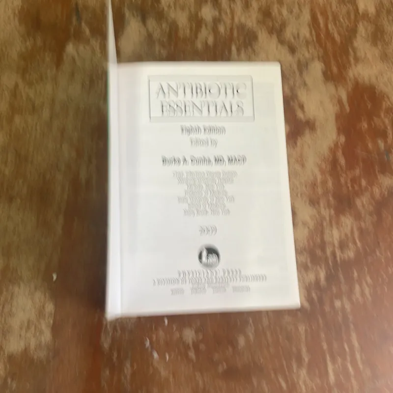 ANTIBIOTIC ESSENTIALS-2009 788163