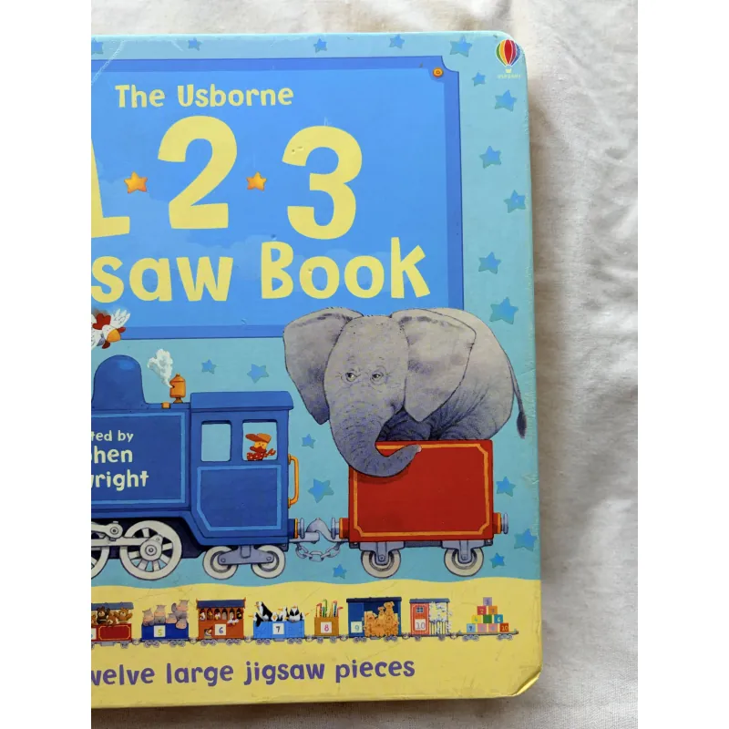 Board book - The Usborne 1 2 3 Jigsaw Book 933955