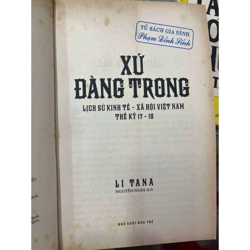 XỨ ĐÀNG TRONG LỊCH SỬ- KINH TẾ XÃ HỘI VIỆT NAM THẾ KỶ 17-18 545041