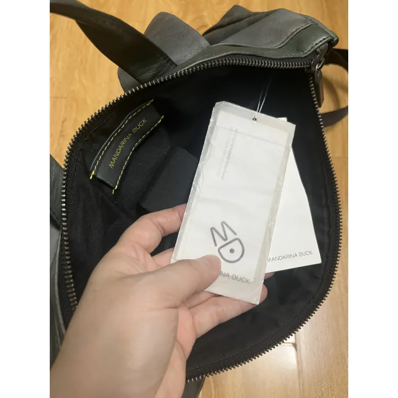 Balo nam 33x44x10 da thật 2hand 1013066