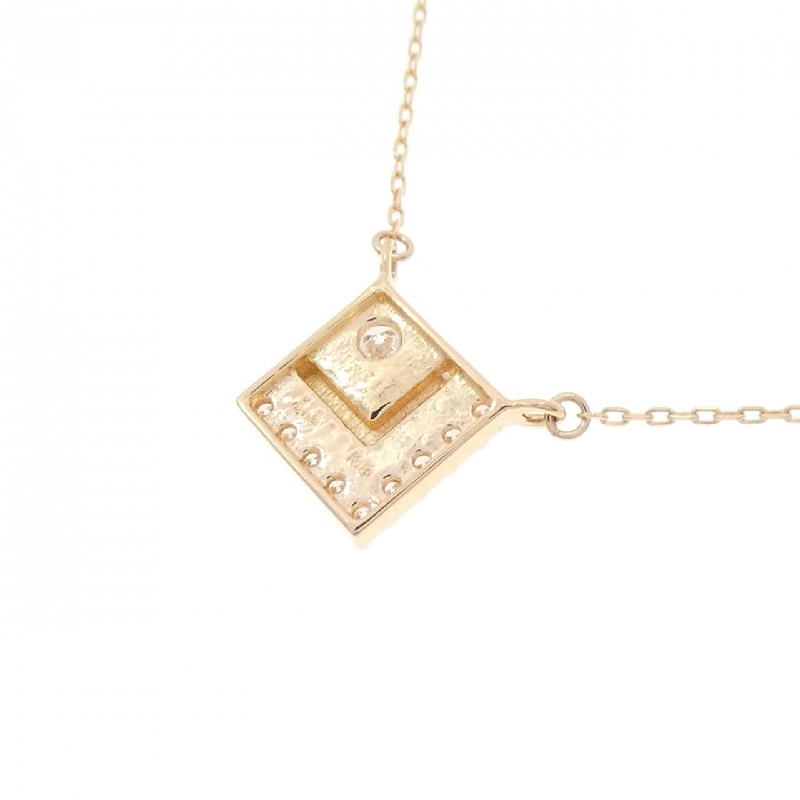 K18PG Dây chuyền kim cương 0.13CT - Hàng hiệu Chính hãng 860184