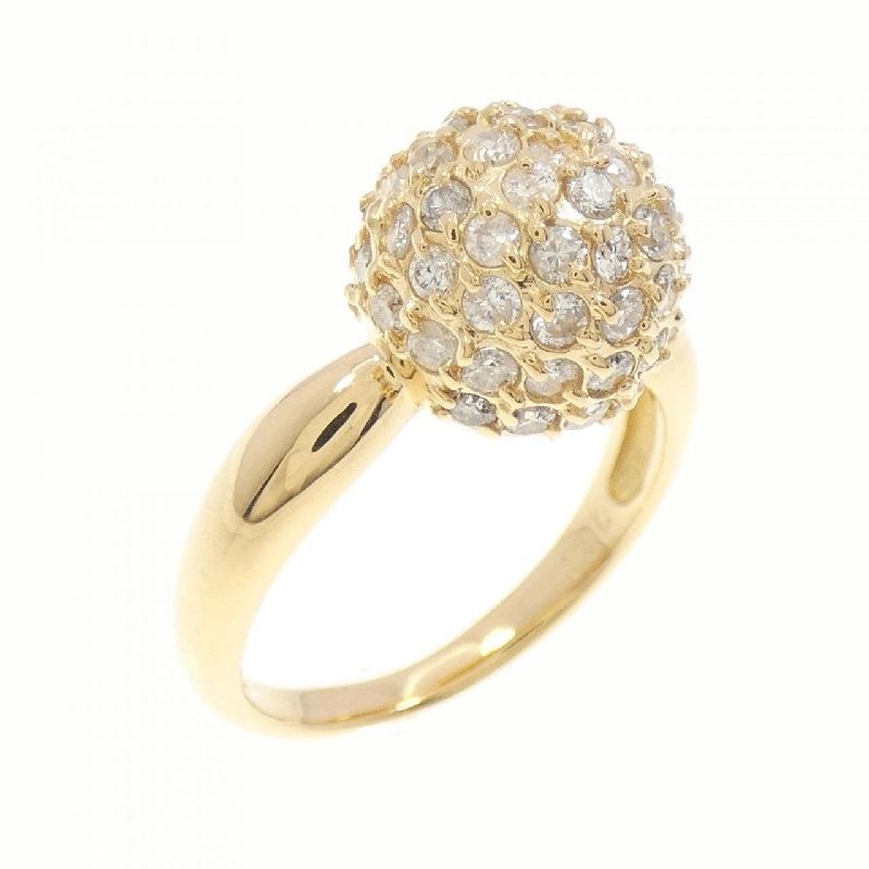 Nhẫn kim cương K18YG 1.00CT 672533