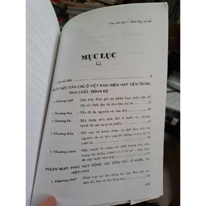 Dân chủ hóa và phát huy nội lực TS. Hồ Bá Thâm mới 90% 2007 LỊCH SỬ - CHÍNH TRỊ - TRIẾT HỌC VAVO1709 560234