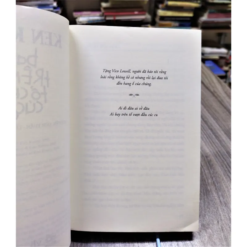 Sách - Bay Trên Tổ Chim Cúc Cu - Ken Kesey - Sách còn mới đẹp (A1) 563334