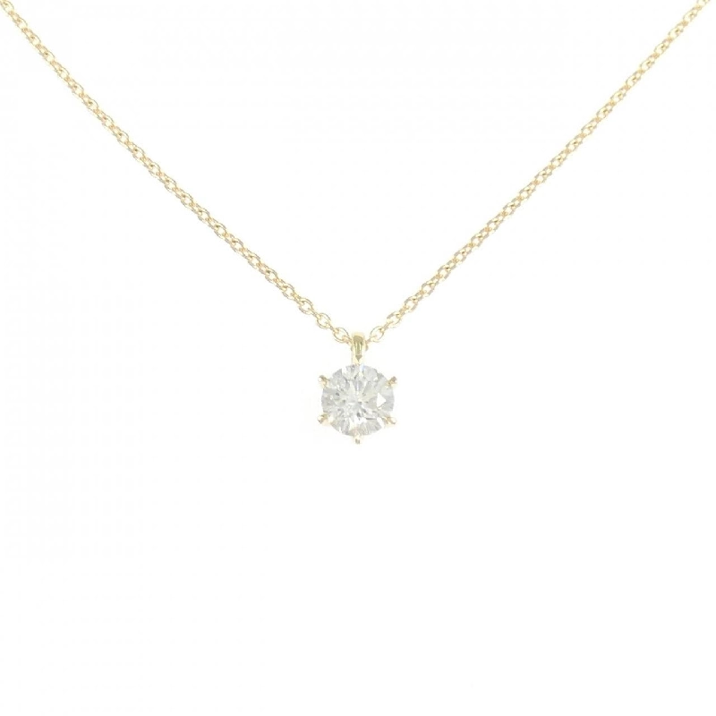 K18YG Dây chuyền kim cương 0.307CT G I1 VG - Hàng hiệu Chính hãng 871824