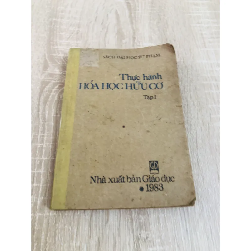 THỰC HÀNH HOÁ HỌC HỮU CƠ (T1) 960204