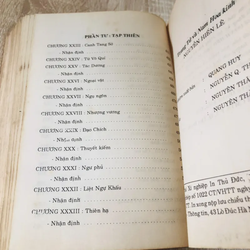 Trang Tử – Nam Hoa Kinh (Nguyễn Hiến Lê) 957338