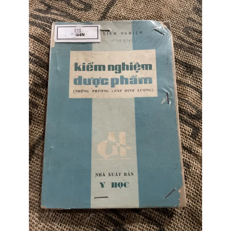 Kiểm nghiệm dược phẩm 2- 300 trang  1020224