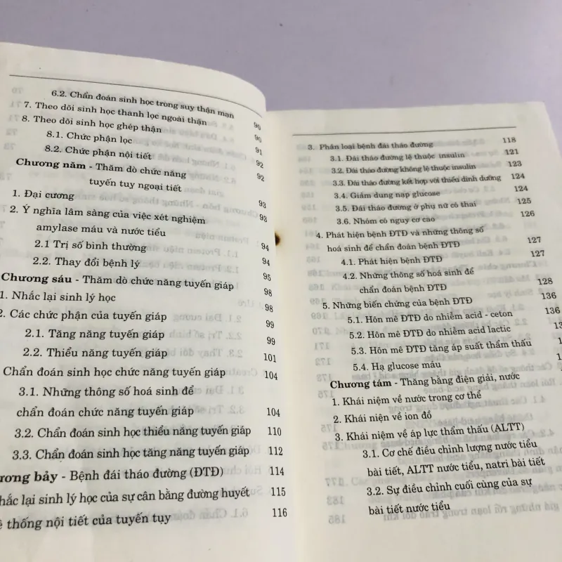 CHẨN ĐOÁN SINH HỌC MỘT SỐ BỆNH NỘI KHOA  780411