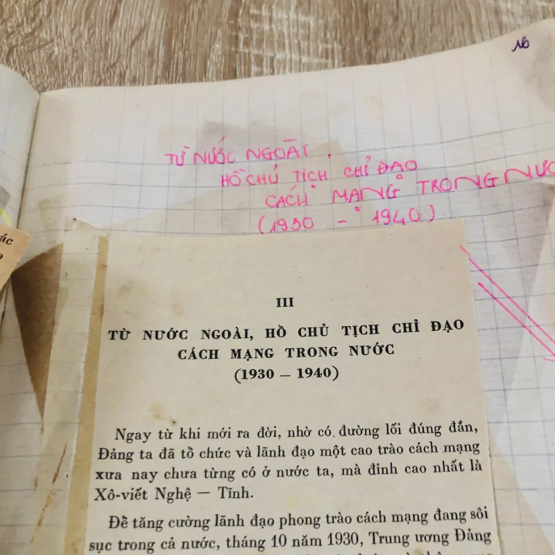 Vở sưu tầm tư liệu & hình ảnh về Bác Hồ 993280