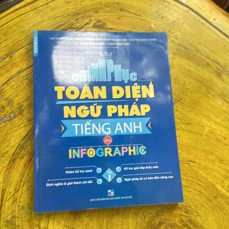 CHINH PHỤC TOÀN DIỆN NGỮ PHÁP TIẾNG ANH BẰNG INFOGRAPHIC- NHÓM TÁC GIẢ 574837