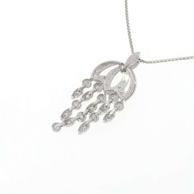 K18WG Dây chuyền kim cương 0.48CT - Hàng hiệu Chính hãng 857904