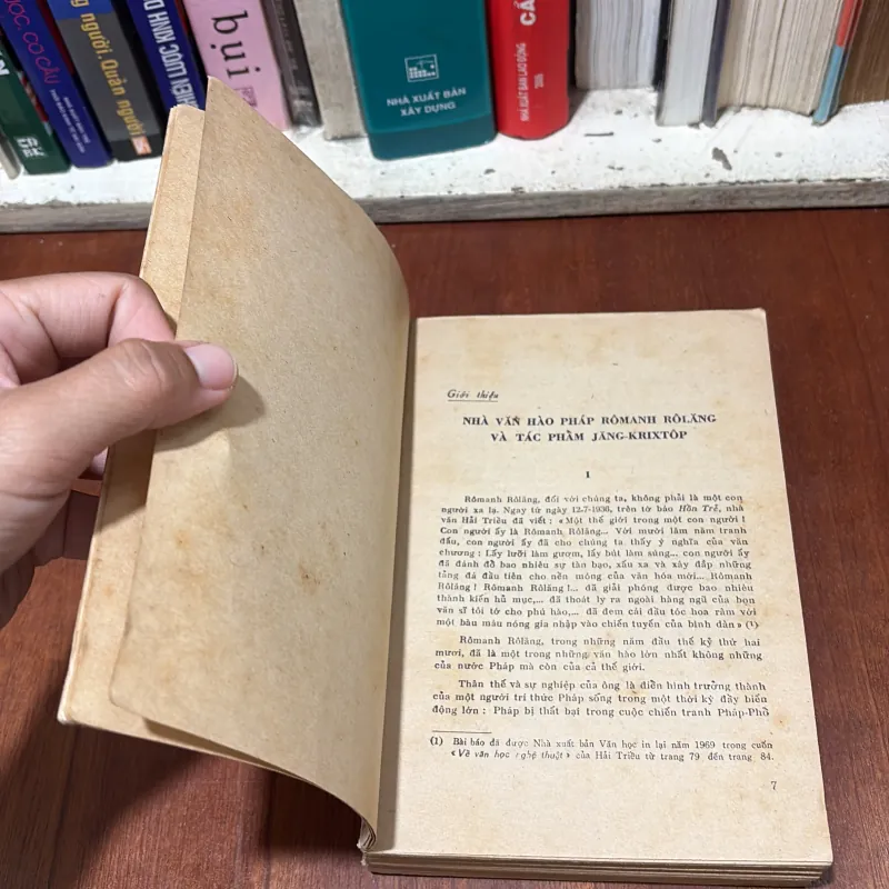 II Văn Học: JĂNG KRIXTỐP (Tập 1) - RÔMANH RÔLĂNG - 1976 777777
