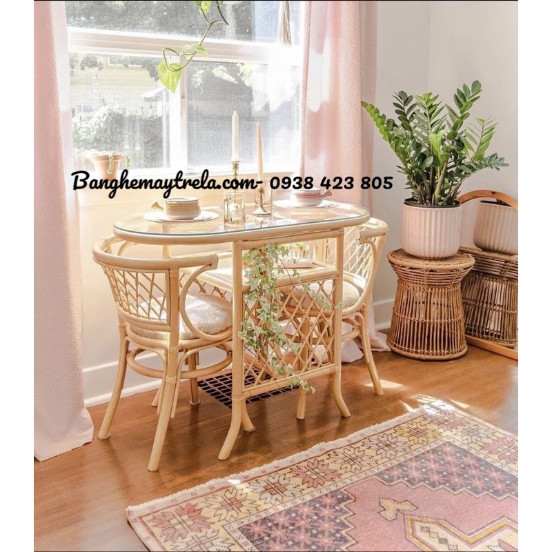 Bàn ghế mây tre 461185