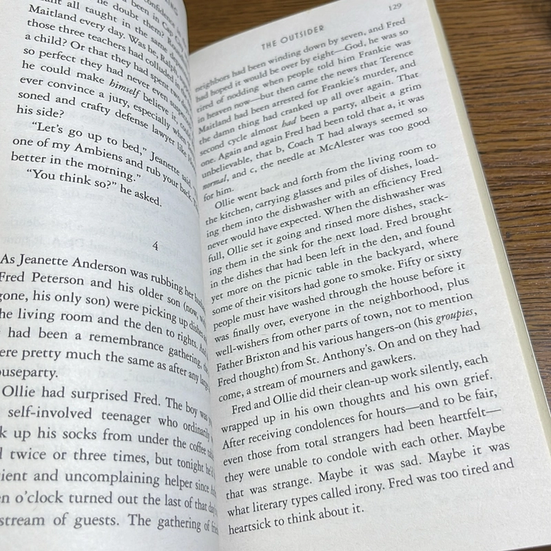 The outsider Stephen King 494906