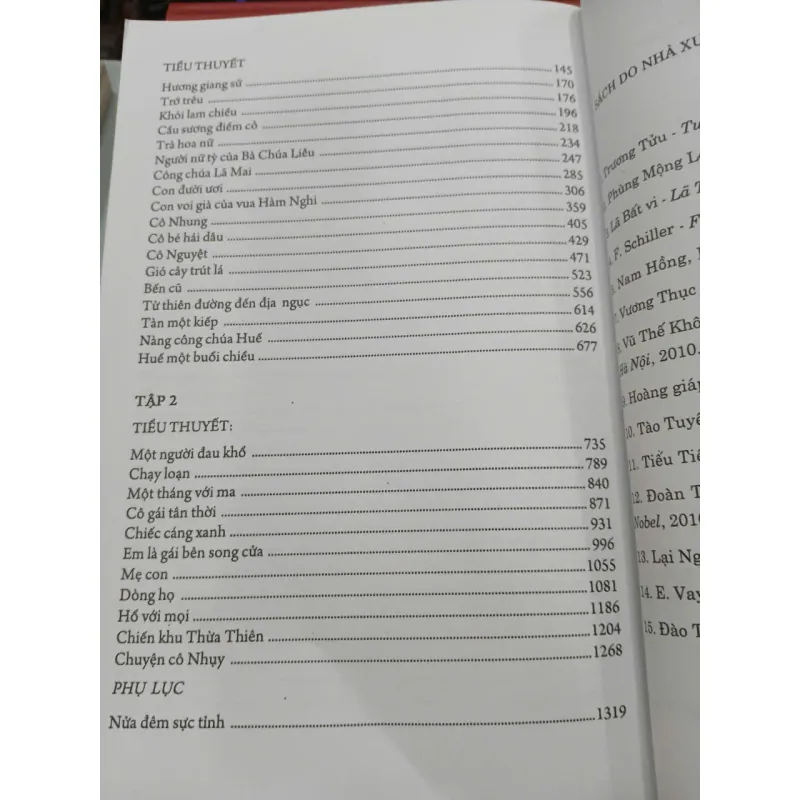 LƯU TRỌNG LƯ - TÁC PHẨM TRUYỆN NGẮN, TIỂU THUYẾT (TRỌN BỘ 2 TẬP) 1023045