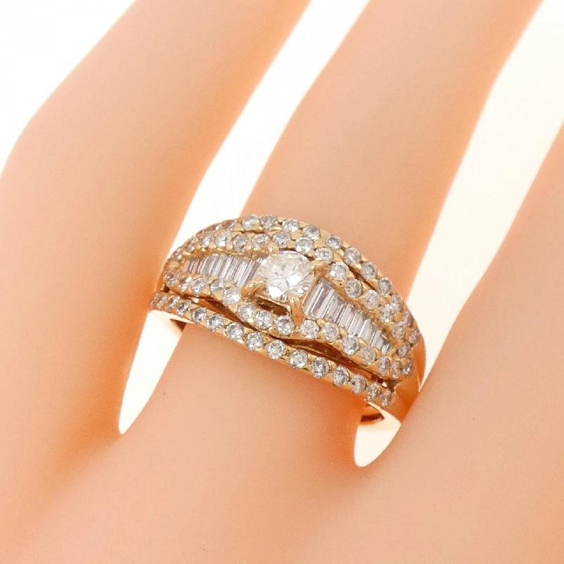 Nhẫn kim cương K18PG 1.00CT 672805