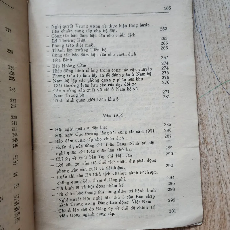 Biên niên sự kiện lịch sử hậu cần quân đội nhân dân việt nam 1944-1954 | 1986 1012799
